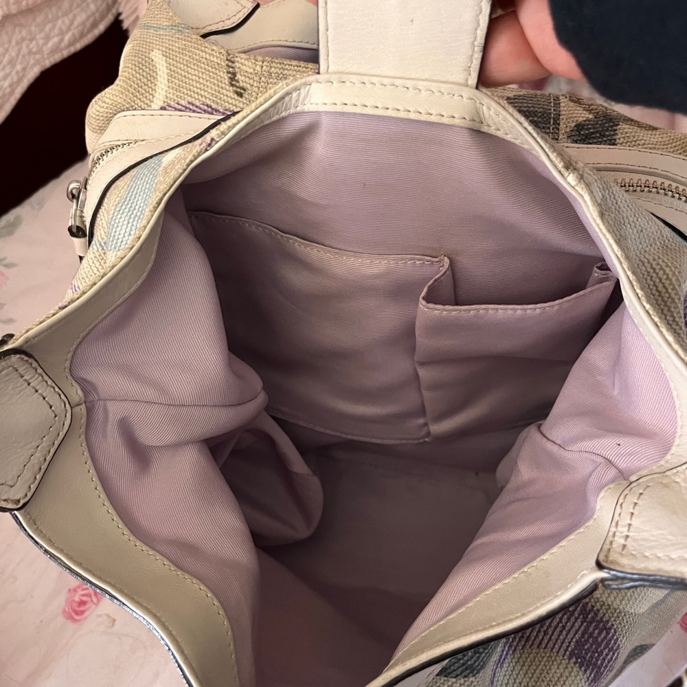 Coach Beige and Brown Women's Bag - Picture 3 of 12